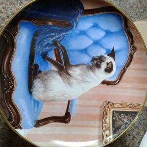 8 inch Franklin Mint decorative plate